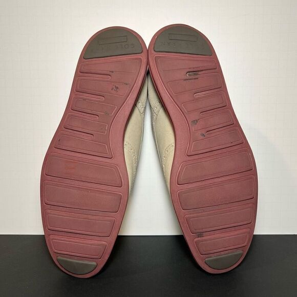 Mens COLE HAAN Original Grand OS Wingtip Oxford Shoes / Size 9.5 Medium - Picture 7 of 9